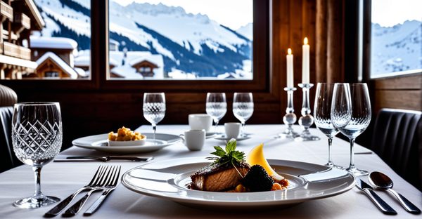 Les meilleurs restaurants à courchevel 1850 pour un repas d'exception